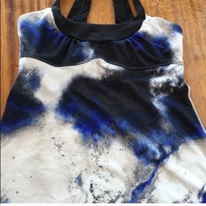 Lululemon Scoop me up tank, Milky Way, sz 8